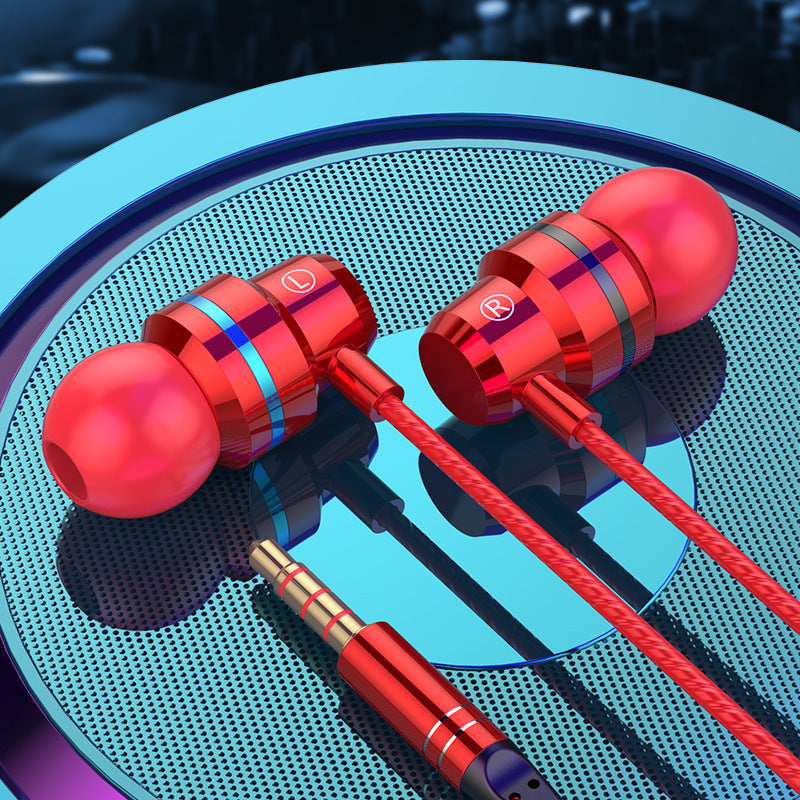 Auriculares metálicos Auriculares con cable de alta gama