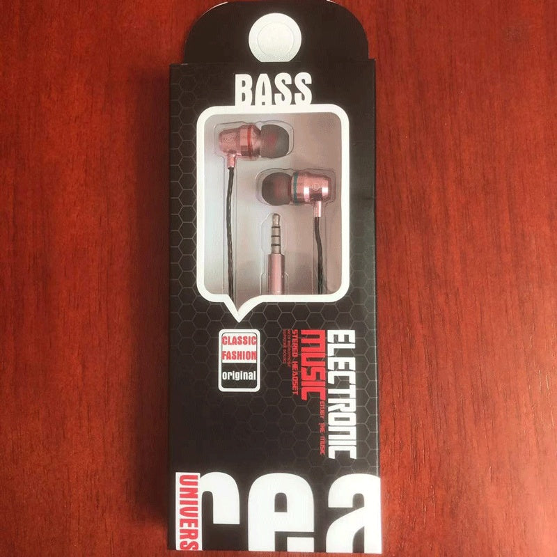 Auriculares metálicos Auriculares con cable de alta gama