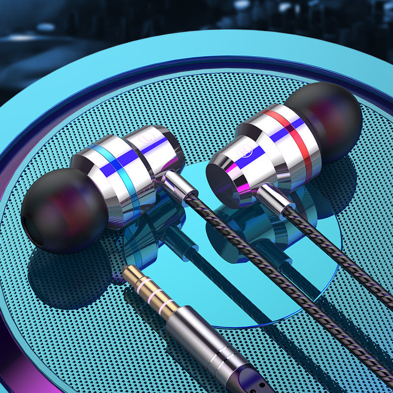 Auriculares metálicos Auriculares con cable de alta gama