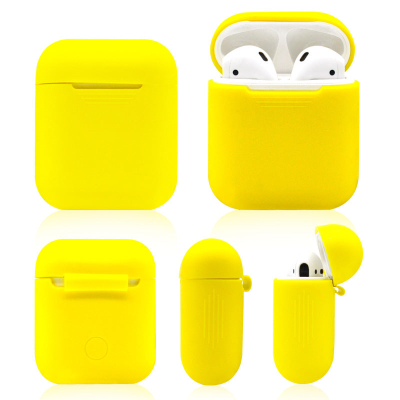 Funda de silicona suave para caja de auriculares, funda protectora para auriculares