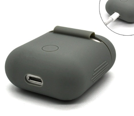 Funda de silicona suave para caja de auriculares, funda protectora para auriculares