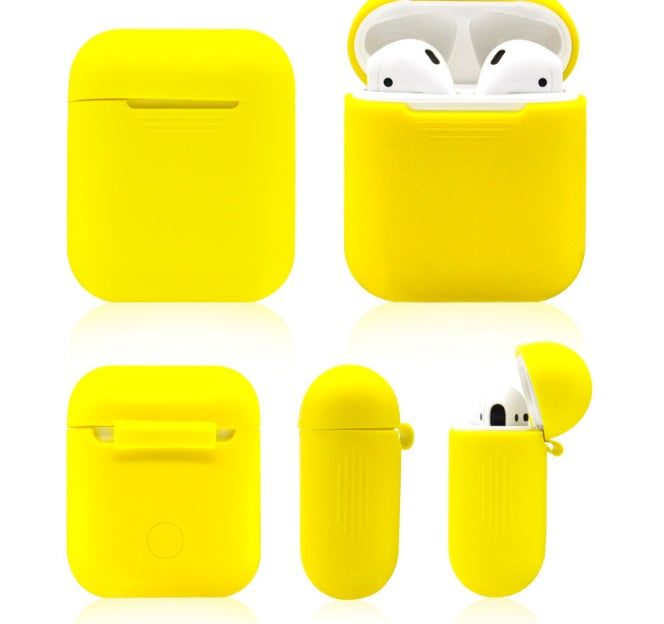 Funda de silicona suave para caja de auriculares, funda protectora para auriculares