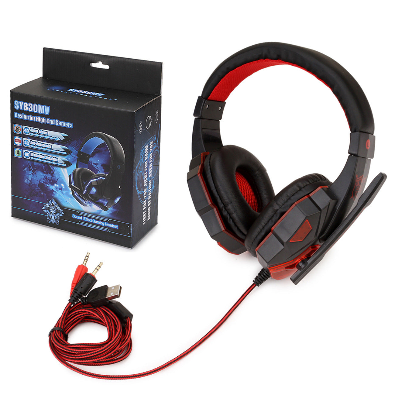 Auriculares para computadora gaming
