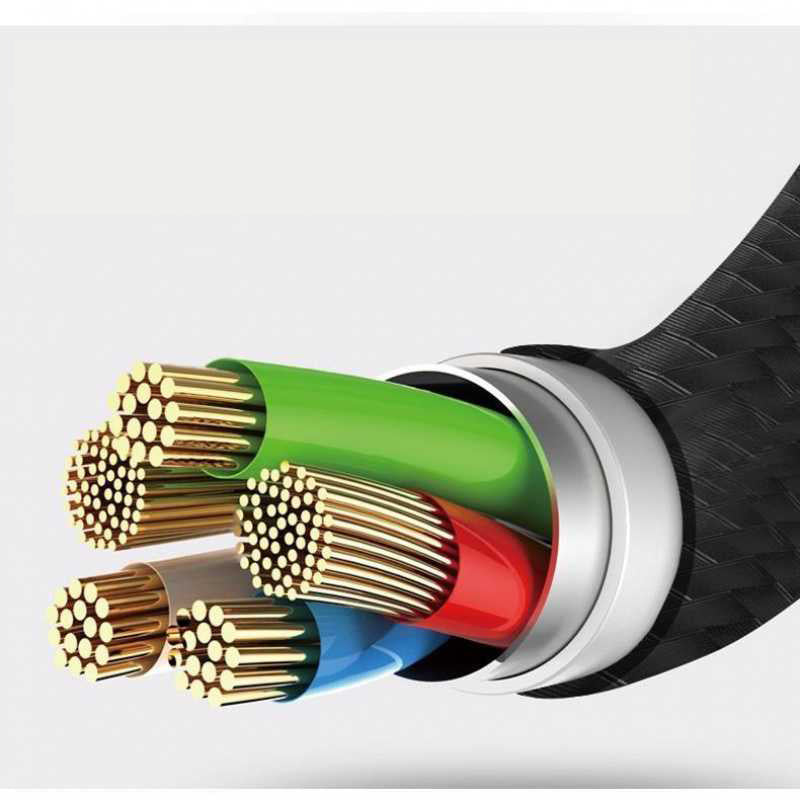 Adaptador de auriculares con cable convertidor de tipo C a 3,5 mm