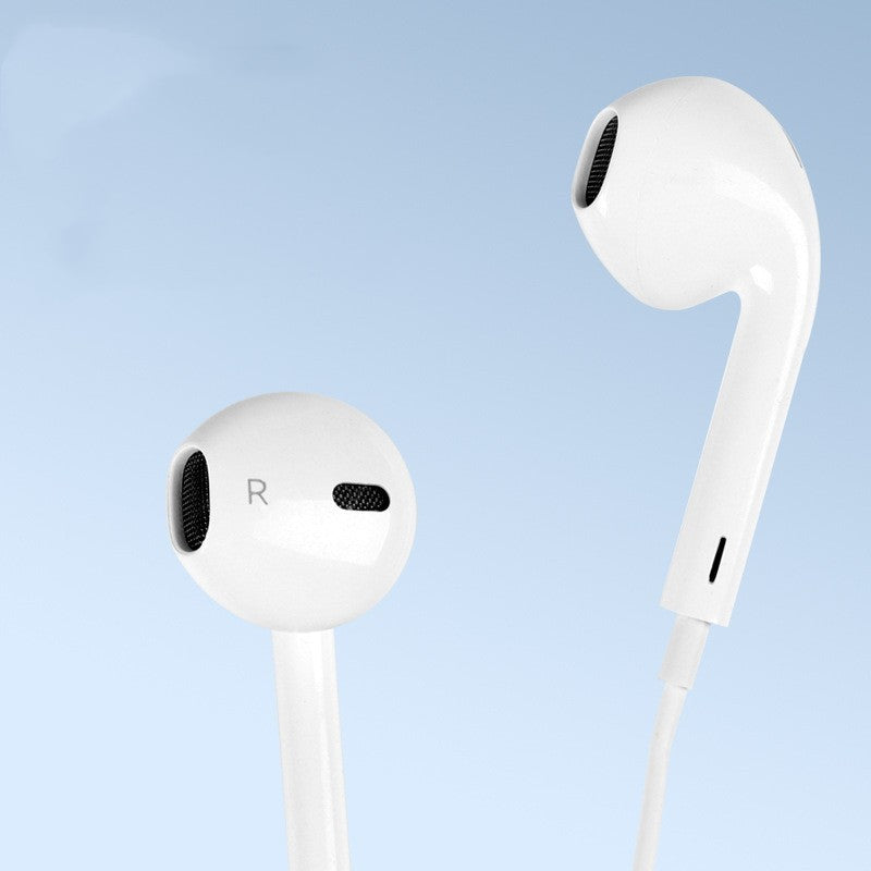 Auriculares universales para teléfono móvil con micrófono universal y control por cable. Compatibles con iOS y Android.