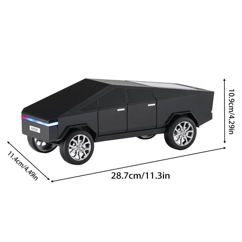 Altavoz portátil WS-580 con Bluetooth para camioneta, emparejamiento TWS, radio FM y micrófono integrado