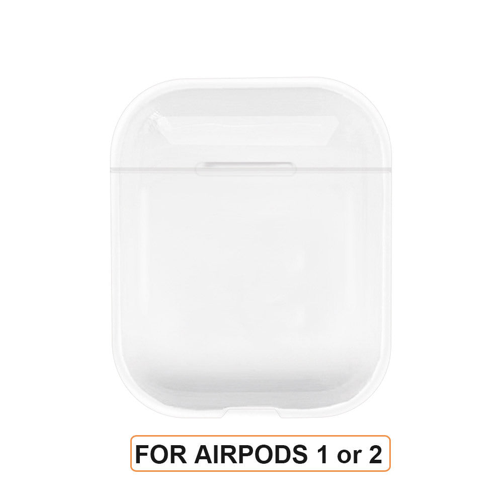 Estuche transparente para Airpods 2, 3 y Pro 1, funda de PC transparente para auriculares, estuche de carga para Airpods Pro 2, 3 y 1
